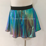 Mermaid Skirt, Irridesent Skirt, Unicorn Skirt, hologram Skirt