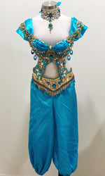 Princess Jasmine inspired Bra, Rave Bra, EDC, Music festival, Cosplay, Halloween costumes