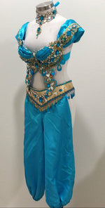 Princess Jasmine inspired Bra, Rave Bra, EDC, Music festival, Cosplay, Halloween costumes