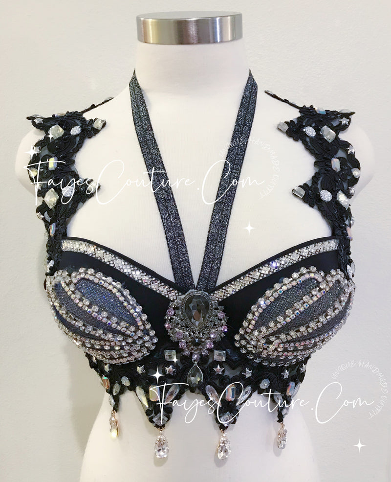 Sterling Silver Carnival Bra Rave clothes,rave outfits,edc – THE