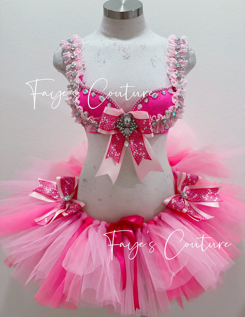 Pink Valentine inspired outfits, Rave wear, EDC, Music festival, Cosplay, Halloween costumes