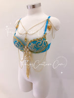 Princess Jasmine inspired outfit, Rave wear, EDC, Music festival, Cosplay, Halloween costumes