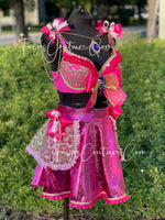 Princess Peach from Super Mario inspired outfit set, Disney Princess, Rave wear, EDC, Music festival, Cosplay, Halloween costumes