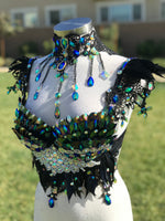 Maleficent From Sleeping Beauty, Disney Princess, Unicorn outfit, Rave wear, EDC, Music festival, Cosplay, Halloween costumes