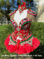 The Nutcracker inspired V2 character outfit set, rave, EDC, Music festival wear, Halloween costumes, Cosplay