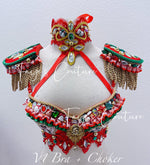 The Nutcracker inspired V1 character outfit set , rave, EDC, Music festival wear, Halloween costumes, Cosplay