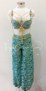 Princess Jasmine inspired outfit, Rave wear, EDC, Music festival, Cosplay, Halloween costumes