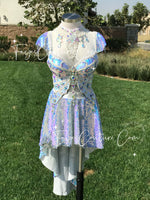 White Sequin Butterfly inspired Outfit Set, Rave wear, EDC Music festival, Cosplay, Halloween costumes