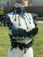 Maleficent From Sleeping Beauty, Disney Princess, Unicorn outfit, Rave wear, EDC, Music festival, Cosplay, Halloween costumes